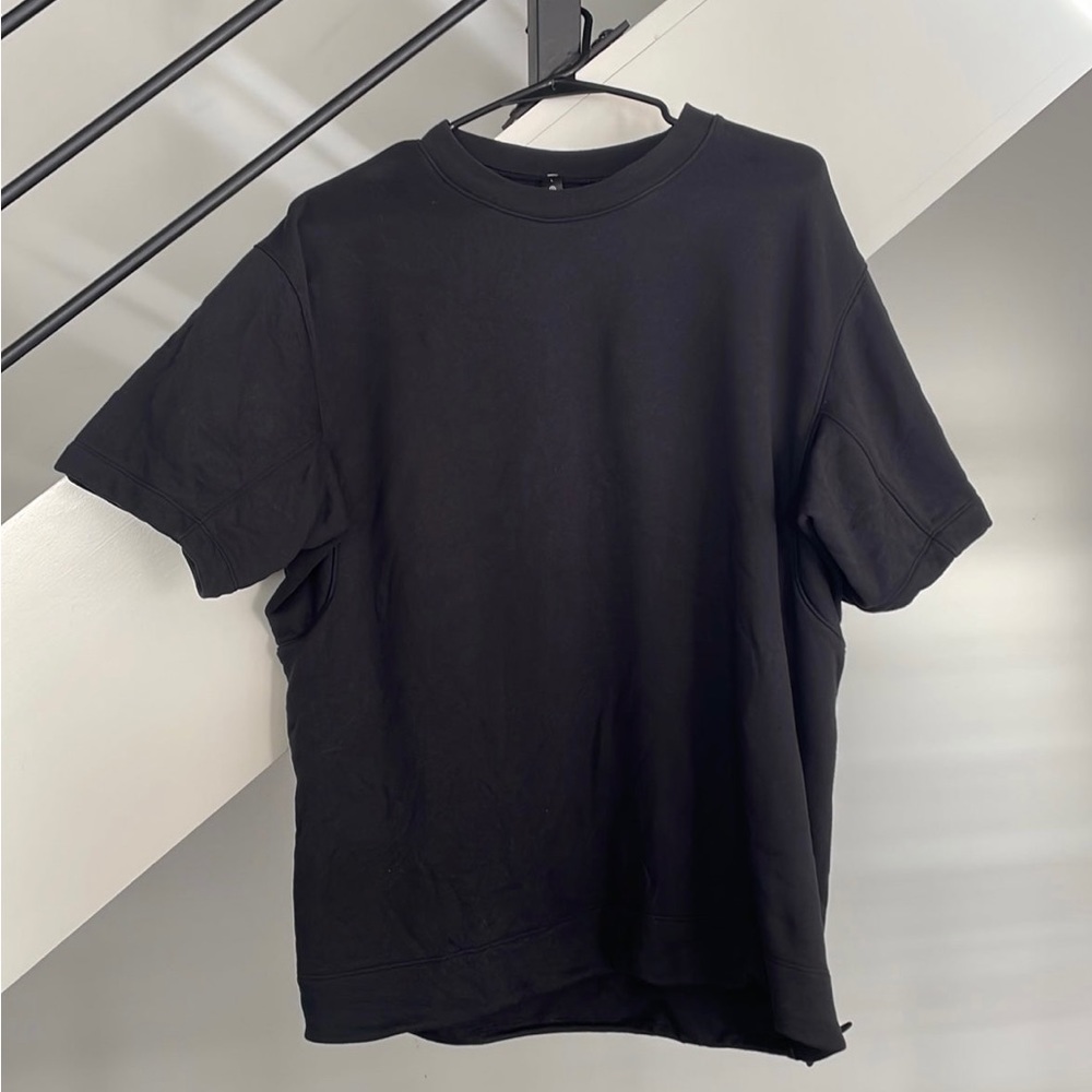 Lululemon French Terry oversized crew neck t shirt